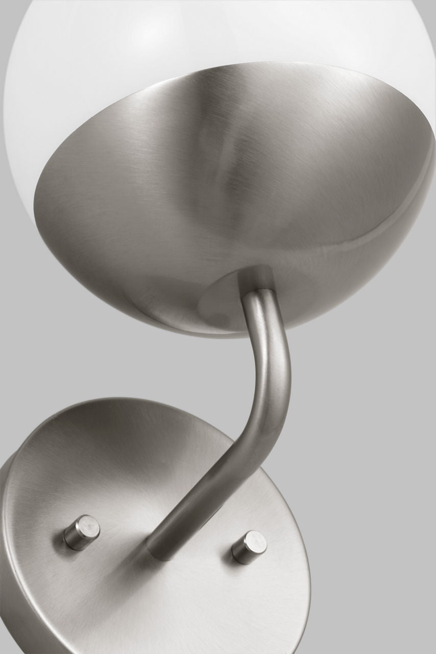 Alvin One Light Wall / Bath Sconce Brushed Nickel