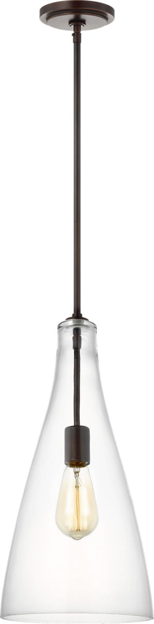 Arilda One Light Pendant | Bronze Bulbs Included