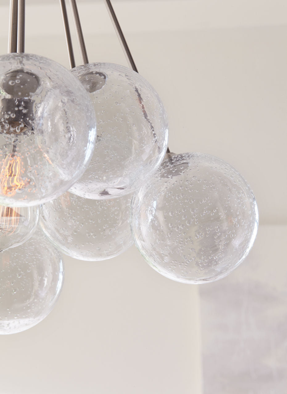 Bronzeville One Light Pendant | Satin Brass