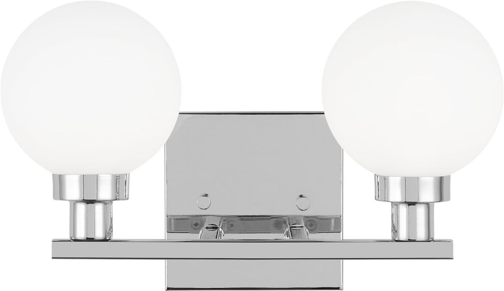 Clybourn Two Light Wall / Bath Chrome