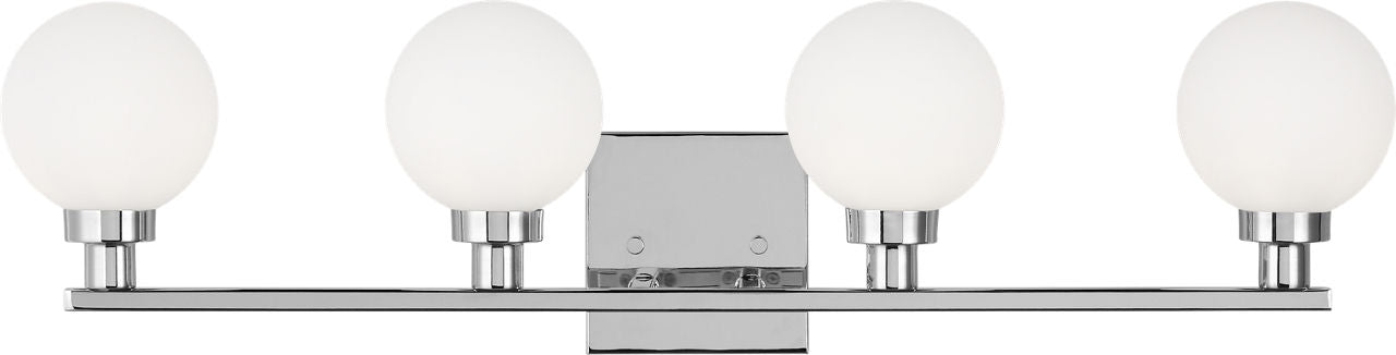Clybourn Four Light Wall / Bath Chrome
