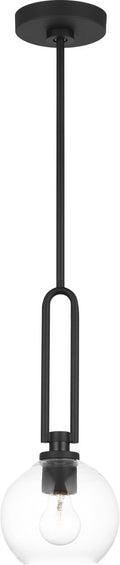 Codyn One Light Mini-Pendant Midnight Black Bulbs Included