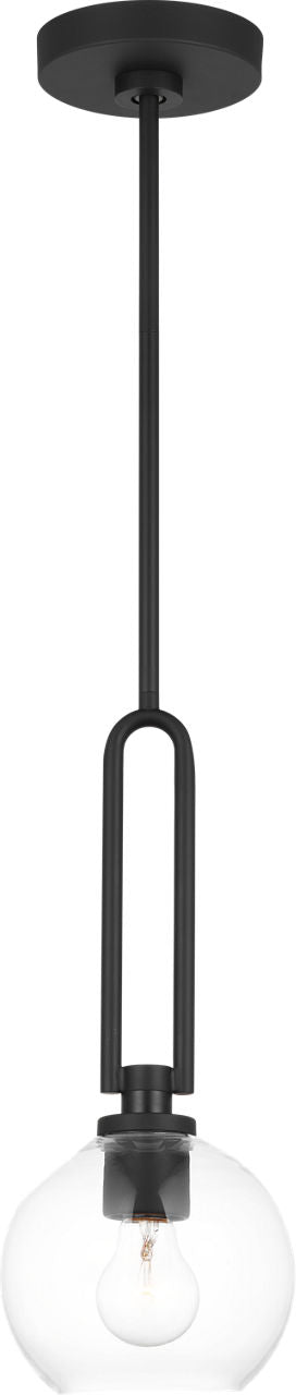 Codyn One Light Mini-Pendant Midnight Black Bulbs Included