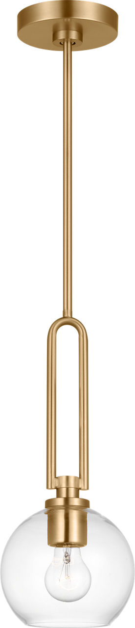Codyn One Light Mini Pendant Satin Brass