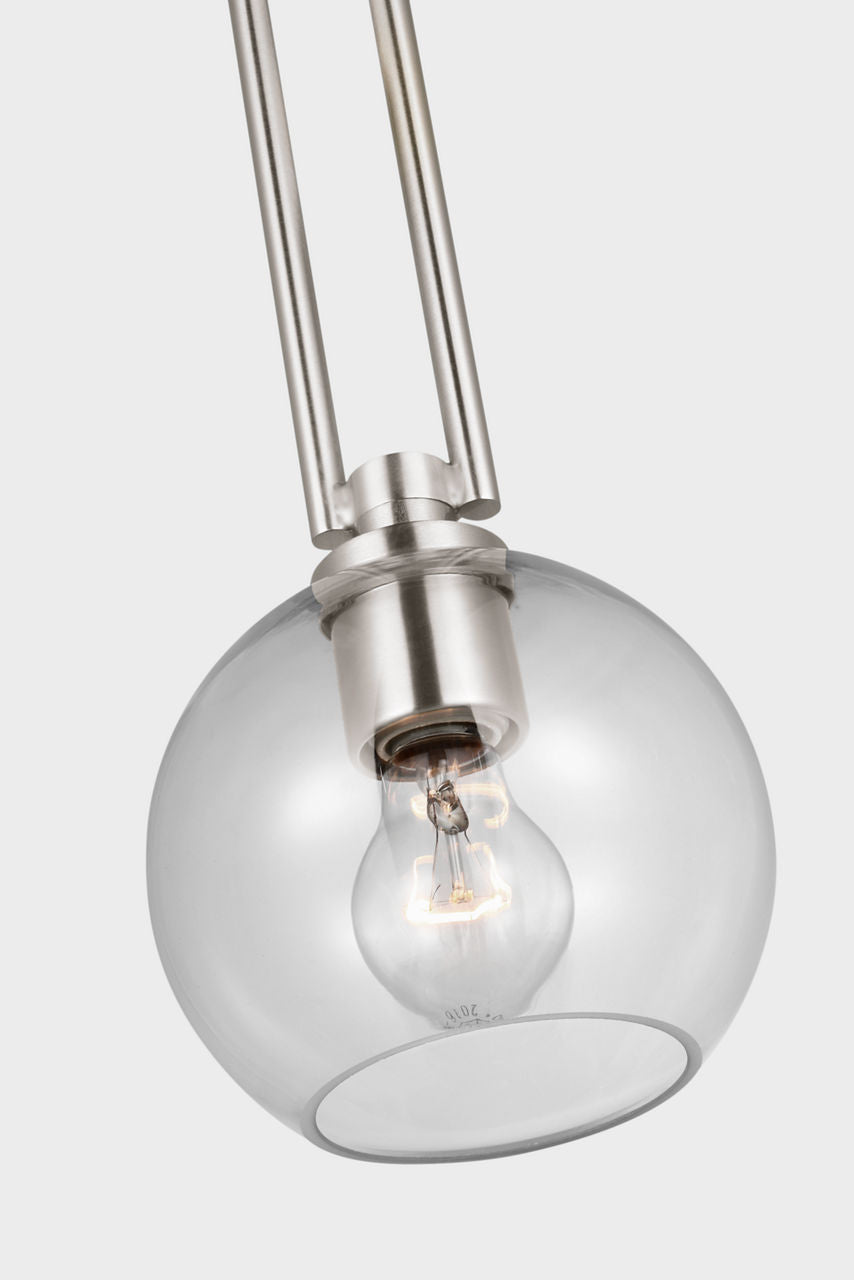 Codyn One Light Mini Pendant Brushed Nickel