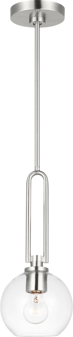 Codyn One Light Mini-Pendant Brushed Nickel Bulbs Inc