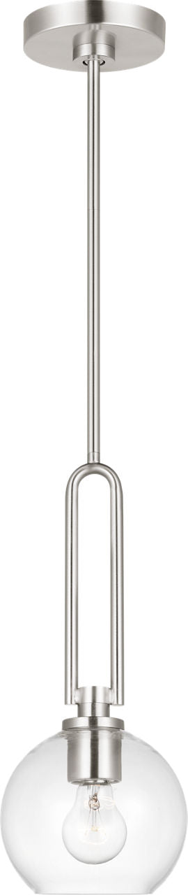 Codyn One Light Mini Pendant Brushed Nickel