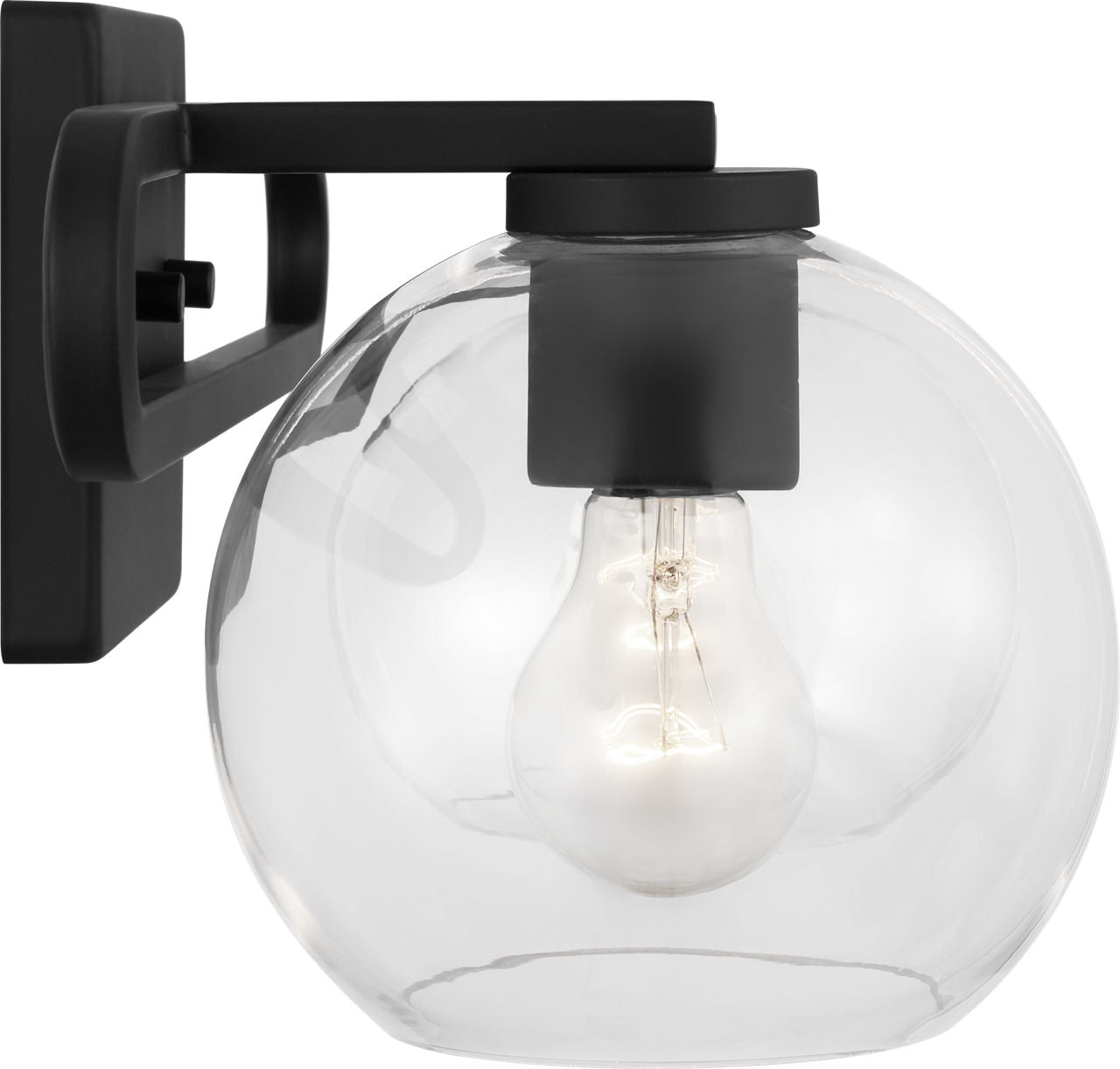 Codyn Two Light Wall / Bath Midnight Black Bulbs Inc