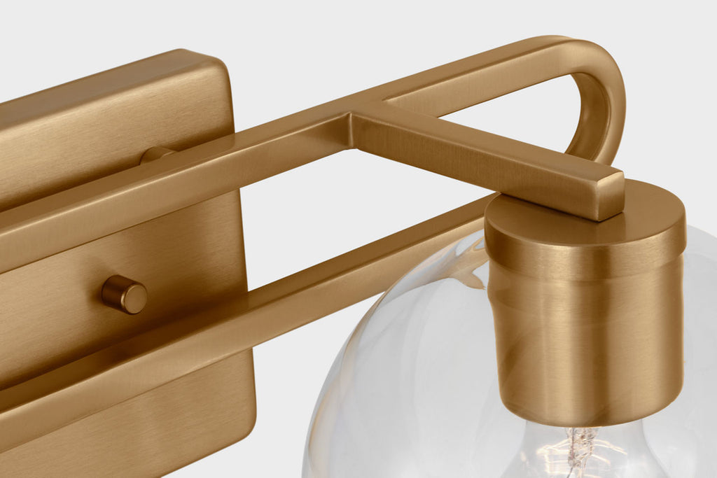 Codyn Two Light Wall / Bath Satin Brass