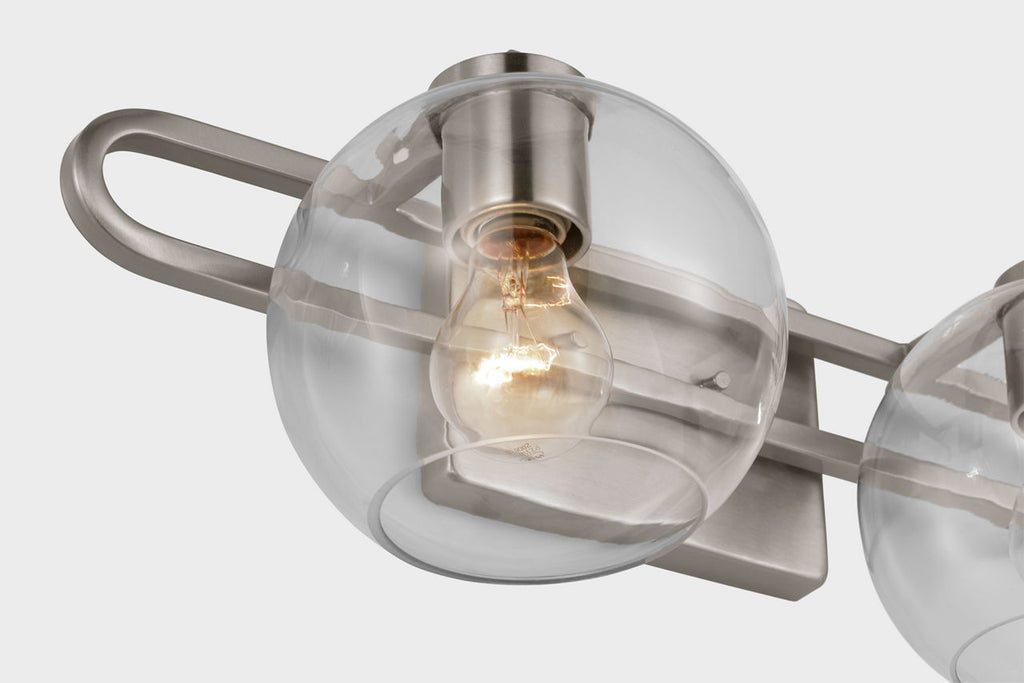 Codyn Two Light Wall / Bath Brushed Nickel