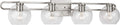 Codyn Four Light Wall / Bath Brushed Nickel