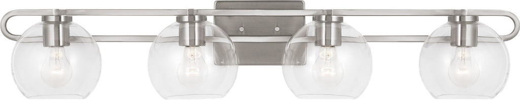 Codyn Four Light Wall / Bath Brushed Nickel