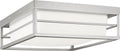 Dearborn Medium LED Flush Mount Brushed Nickel Bulbs Included