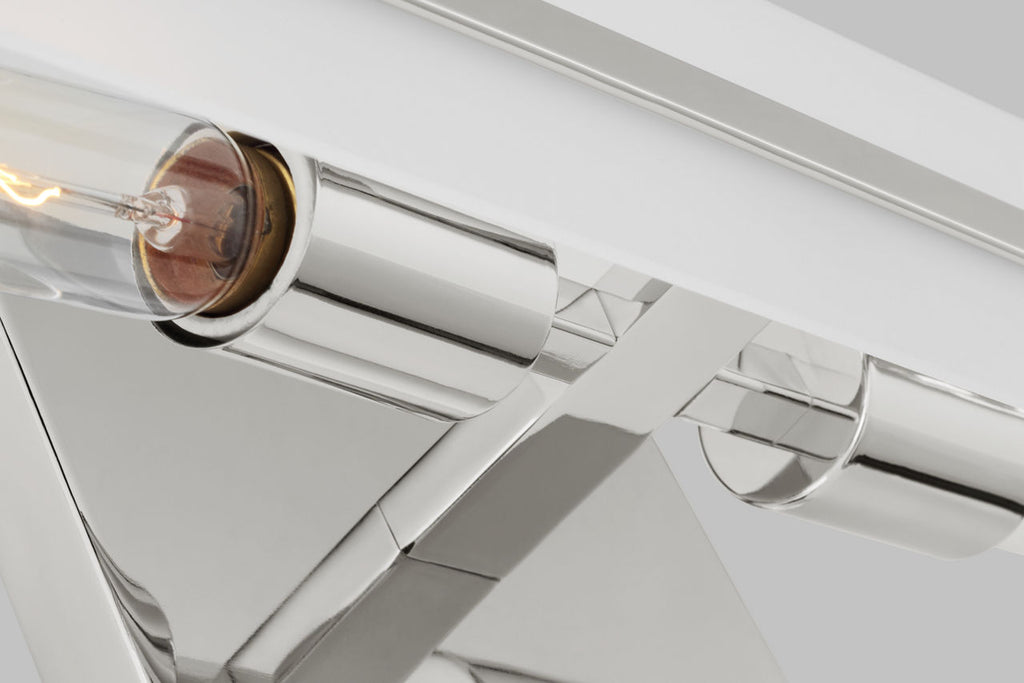 Dex Small Two Light Wall / Bath Chrome
