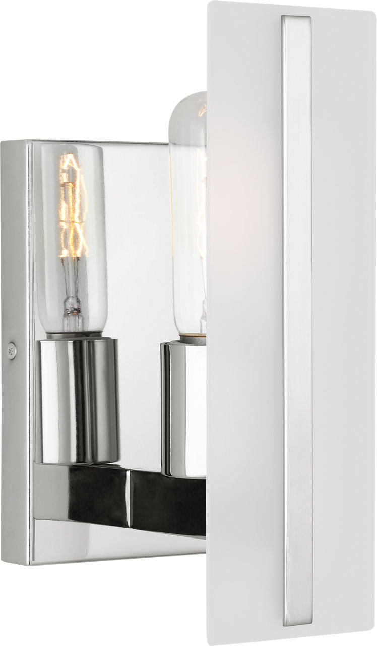 Dex One Light Wall / Bath Sconce Chrome