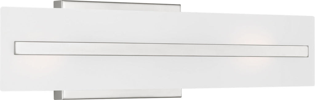 Dex Small Two Light Wall / Bath Chrome Bulbs Inc