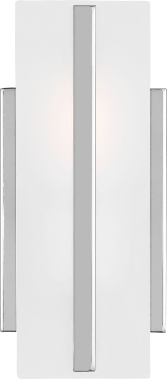 Dex One Light Wall / Bath Sconce Chrome