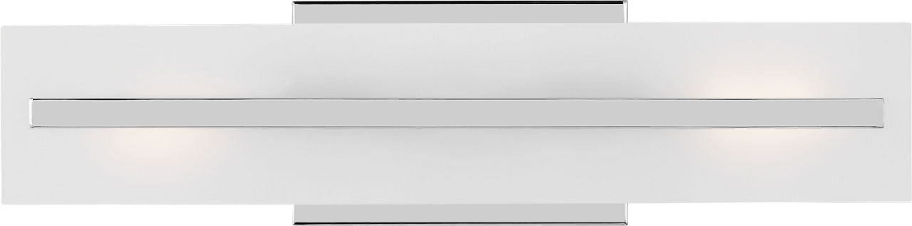 Dex Small Two Light Wall / Bath Chrome