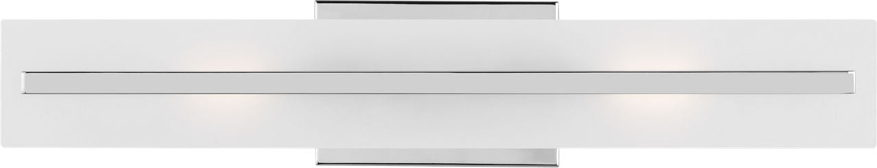 Dex Medium Two Light Wall / Bath Chrome Bulbs Inc