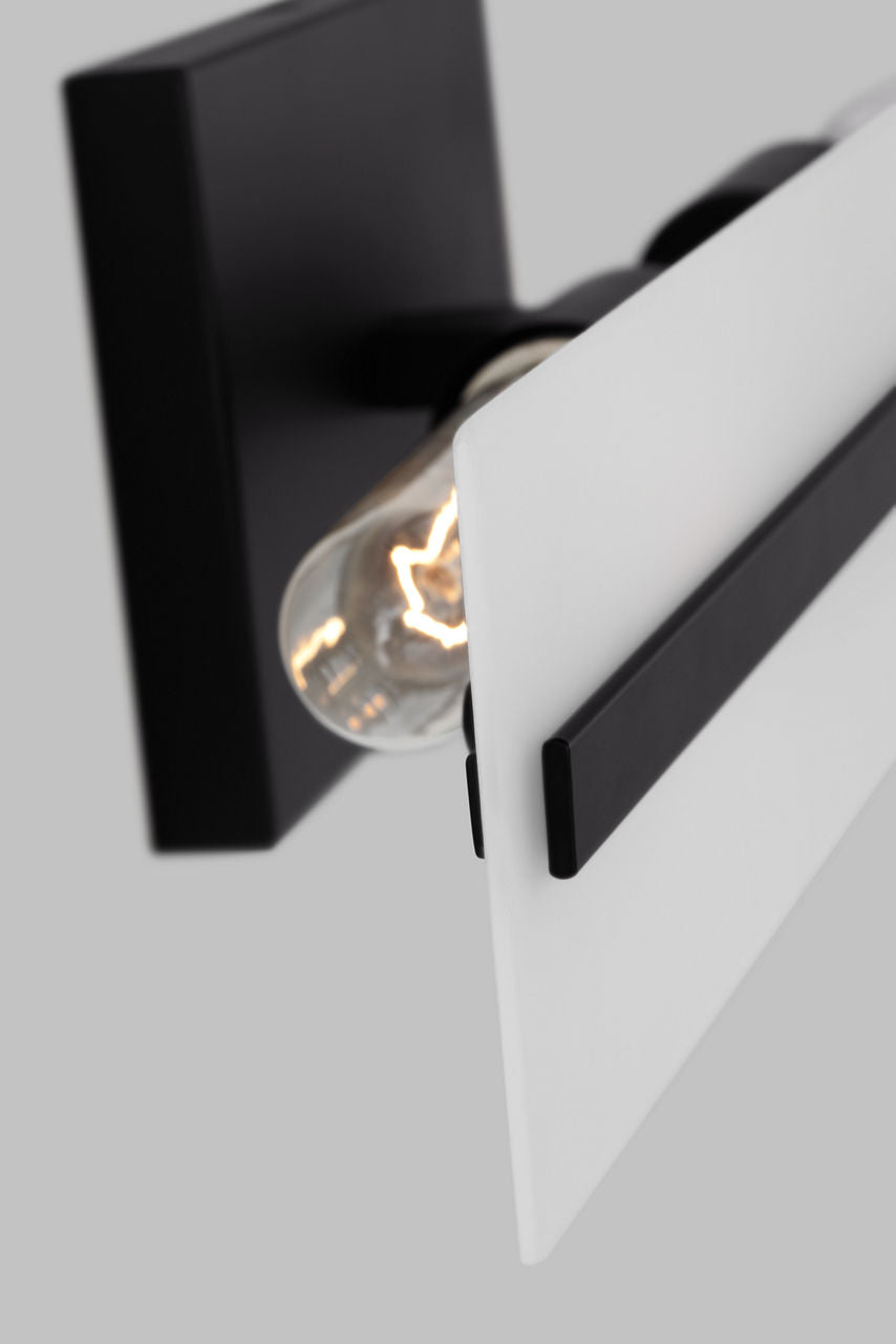 Dex Medium Two Light Wall / Bath Midnight Black Bulbs Inc