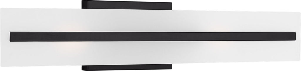 Dex Medium Two Light Wall / Bath Midnight Black Bulbs Inc