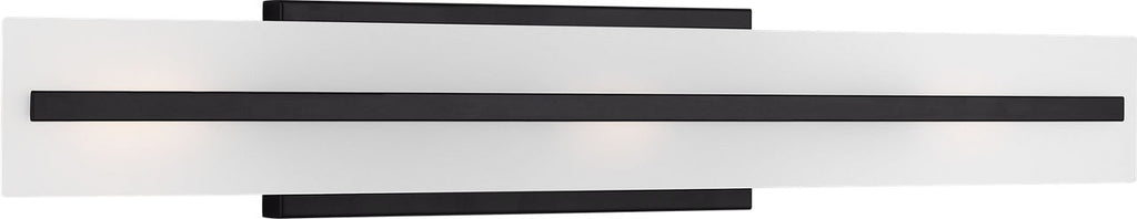 Dex Large Three Light Wall / Bath Midnight Black