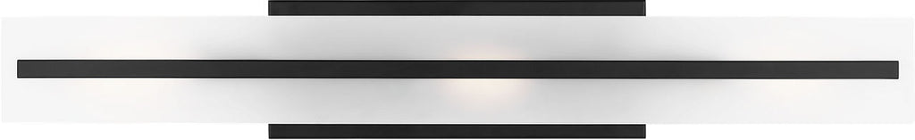 Dex Large Three Light Wall / Bath Midnight Black