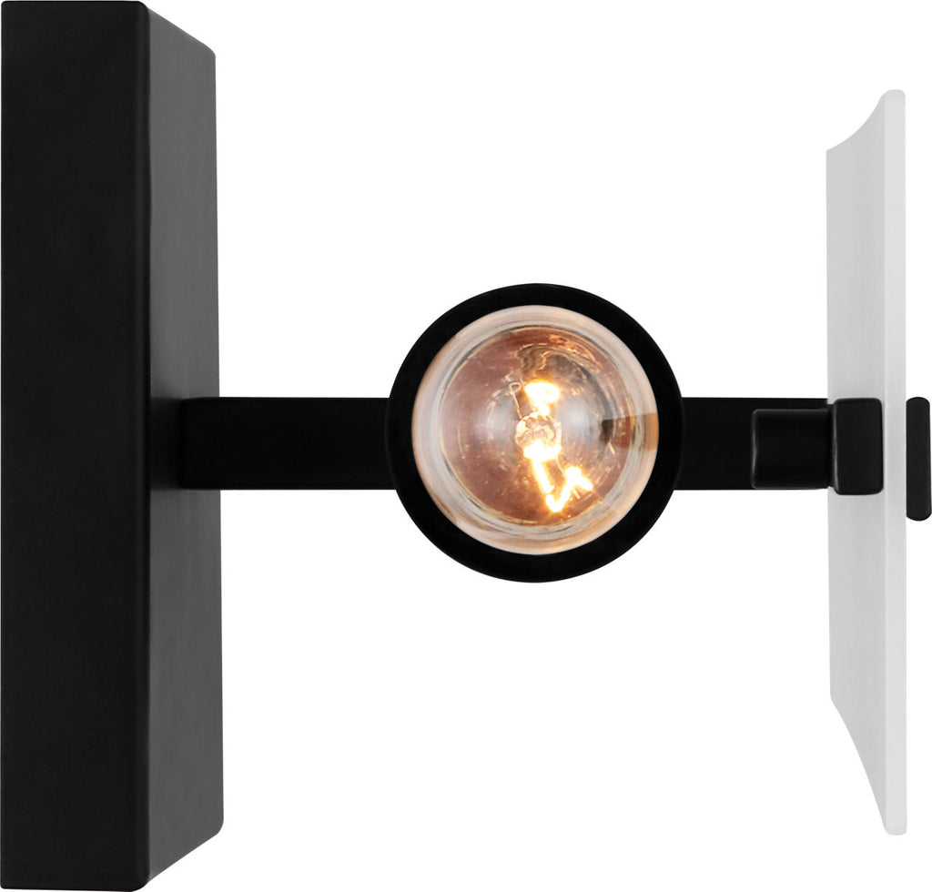 Dex Small Two Light Wall / Bath Midnight Black Bulbs Inc