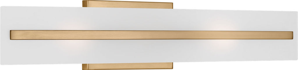 Dex Medium Two Light Wall / Bath Satin Brass