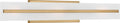 Dex Large Three Light Wall / Bath Satin Brass