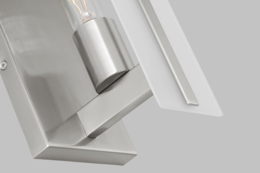 Dex One Light Wall / Bath Sconce Brushed Nickel