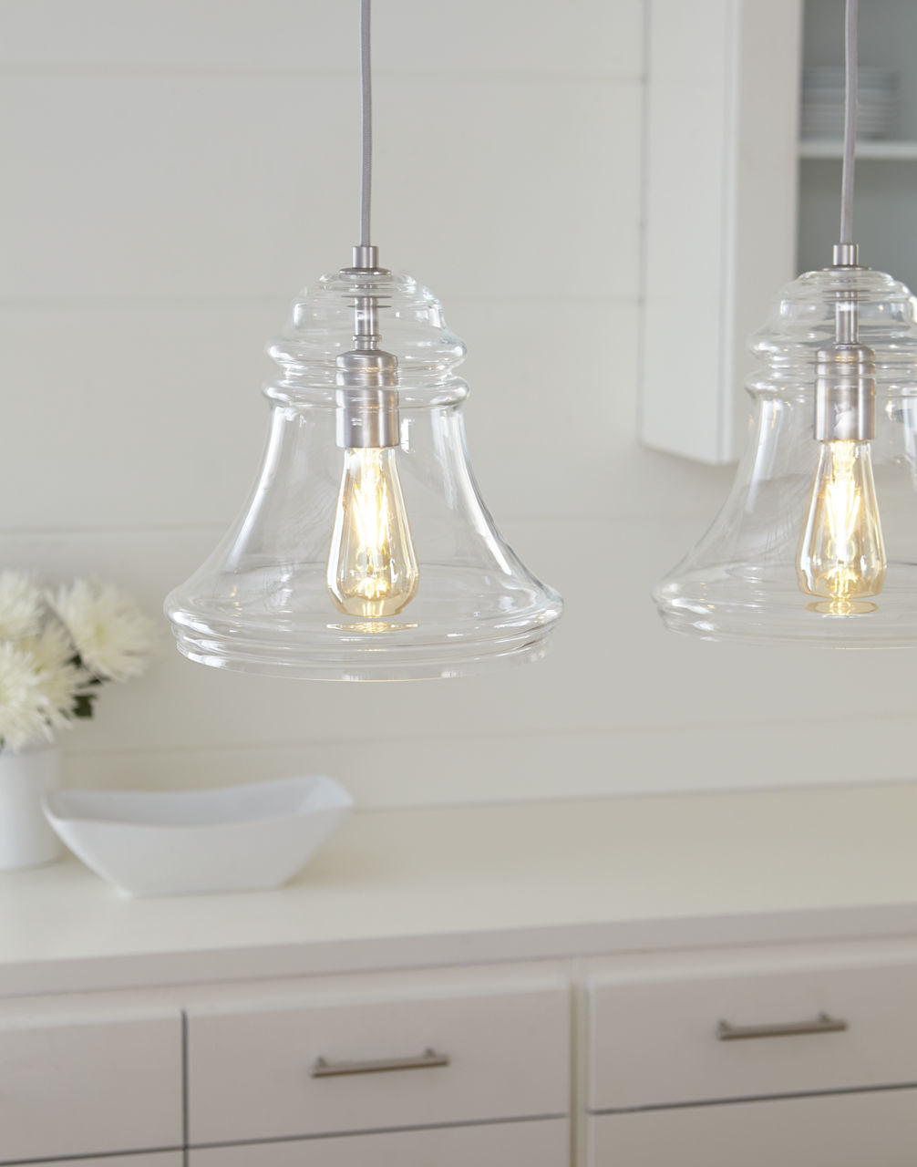 Doyle One Light Mini-Pendant | Satin Nickel