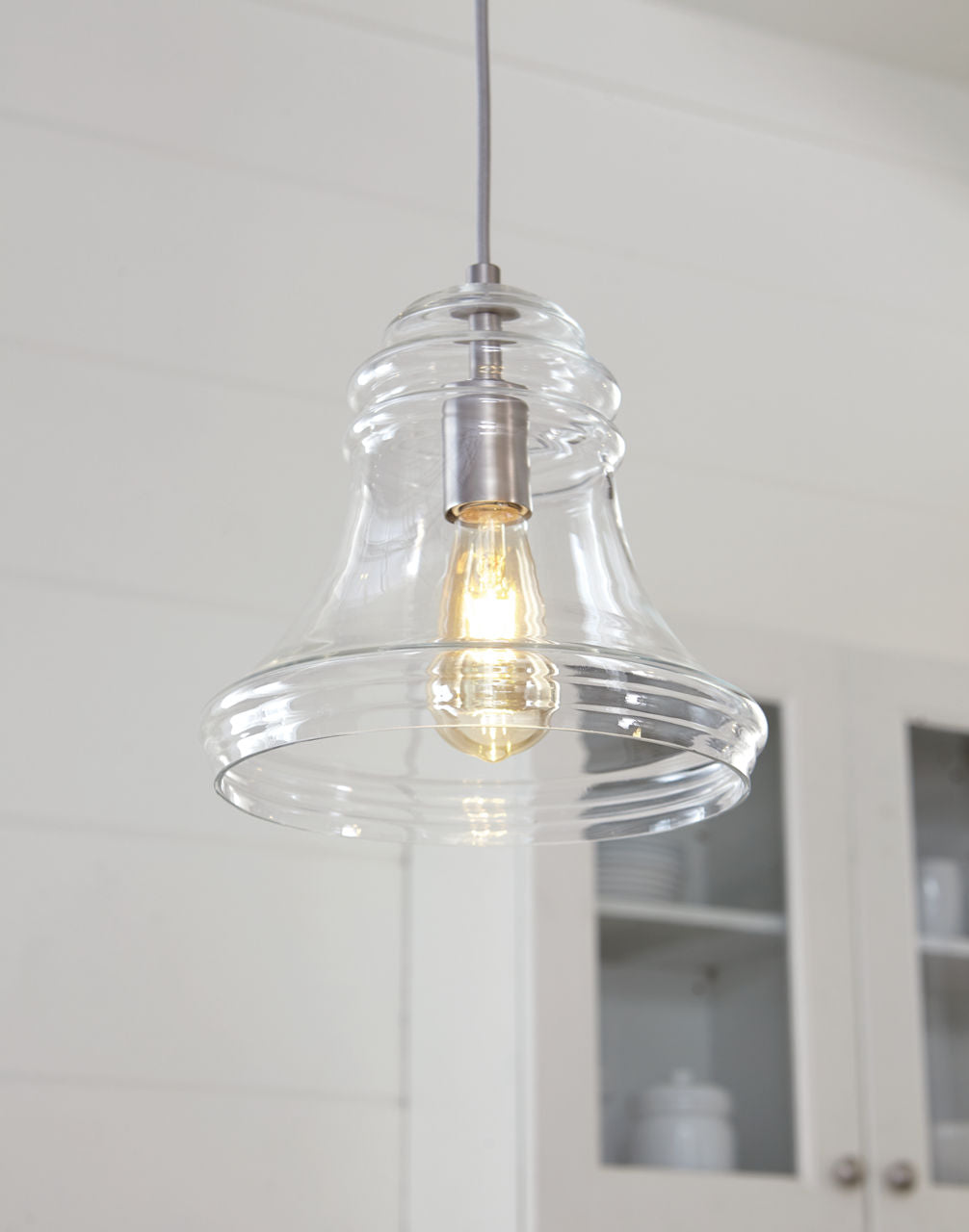 Doyle One Light Mini-Pendant | Satin Nickel