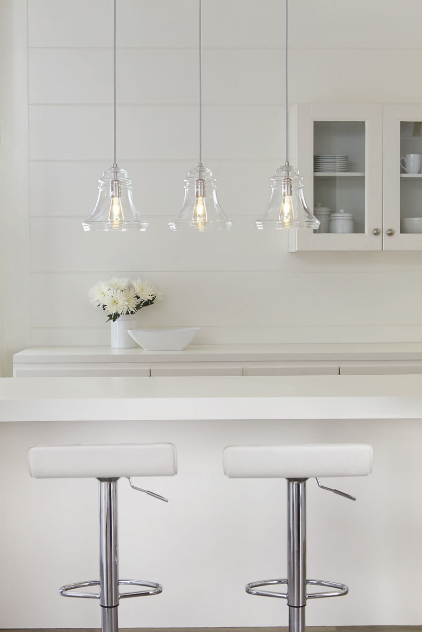Doyle One Light Mini-Pendant | Satin Nickel
