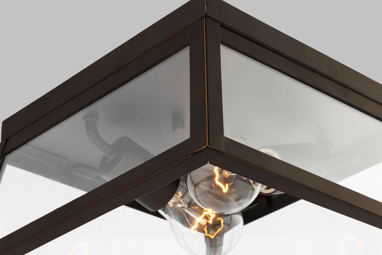 Founders Flush Mount | Antique Bronze