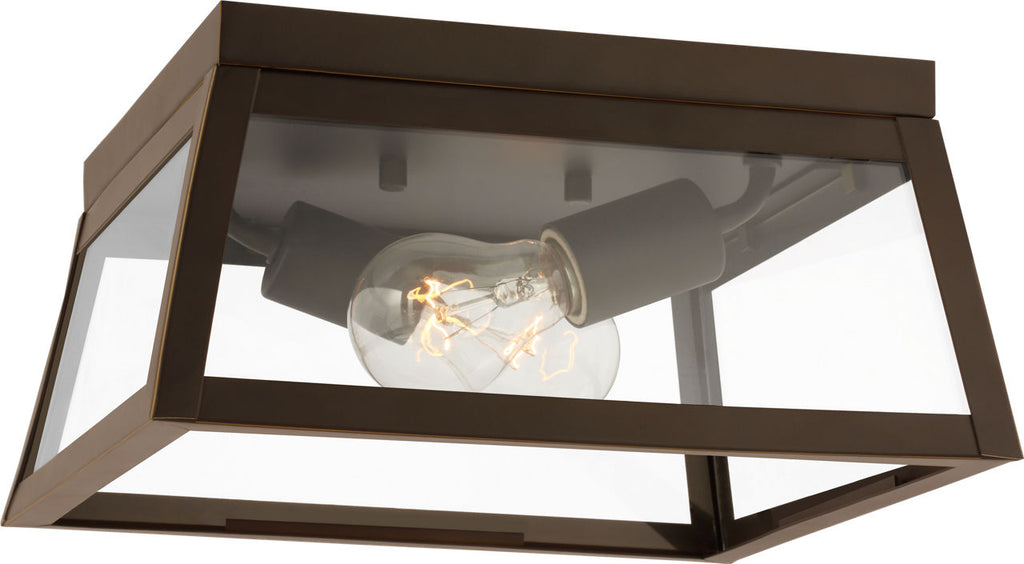Founders Flush Mount | Antique Bronze