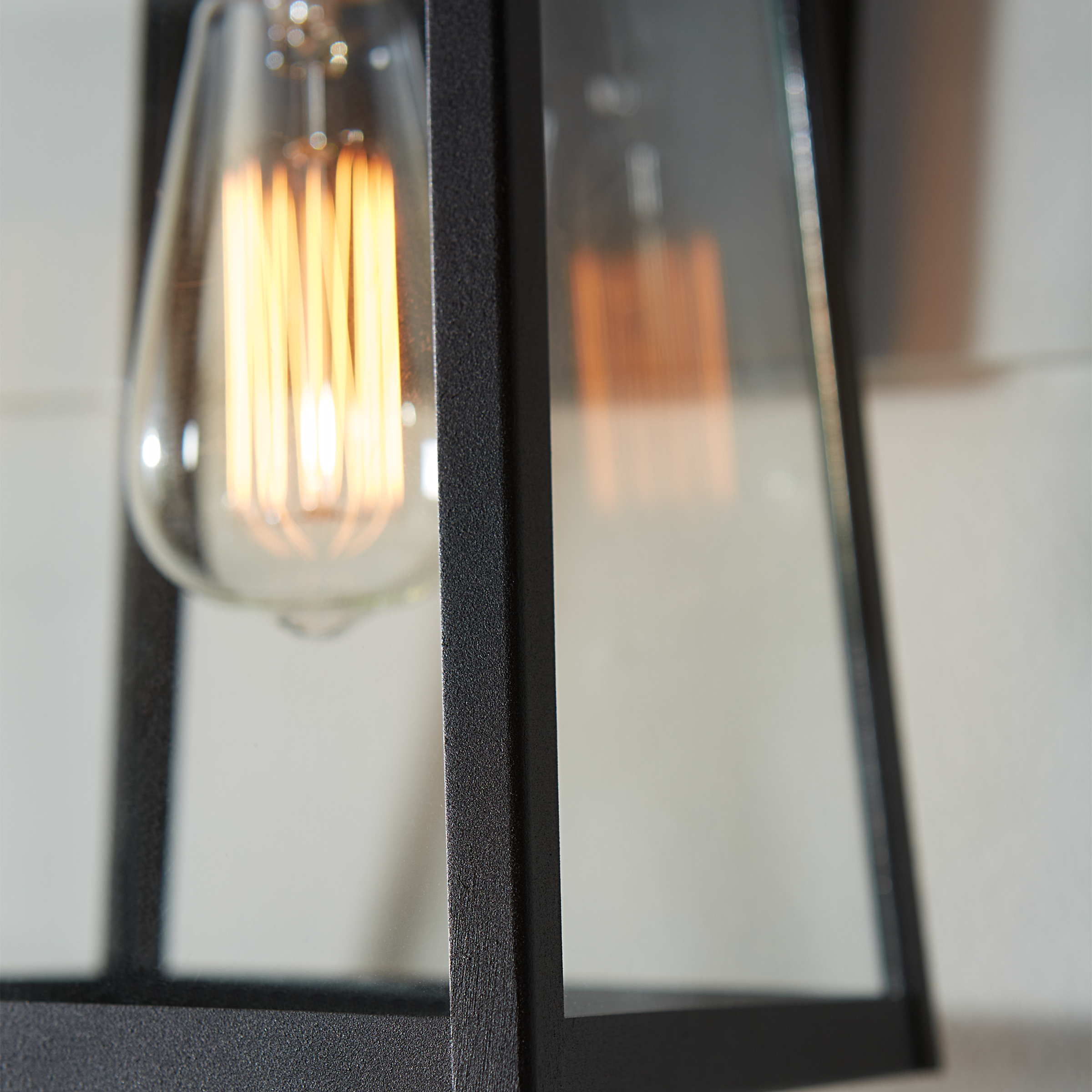 Founders Medium Wall Lantern | Black
