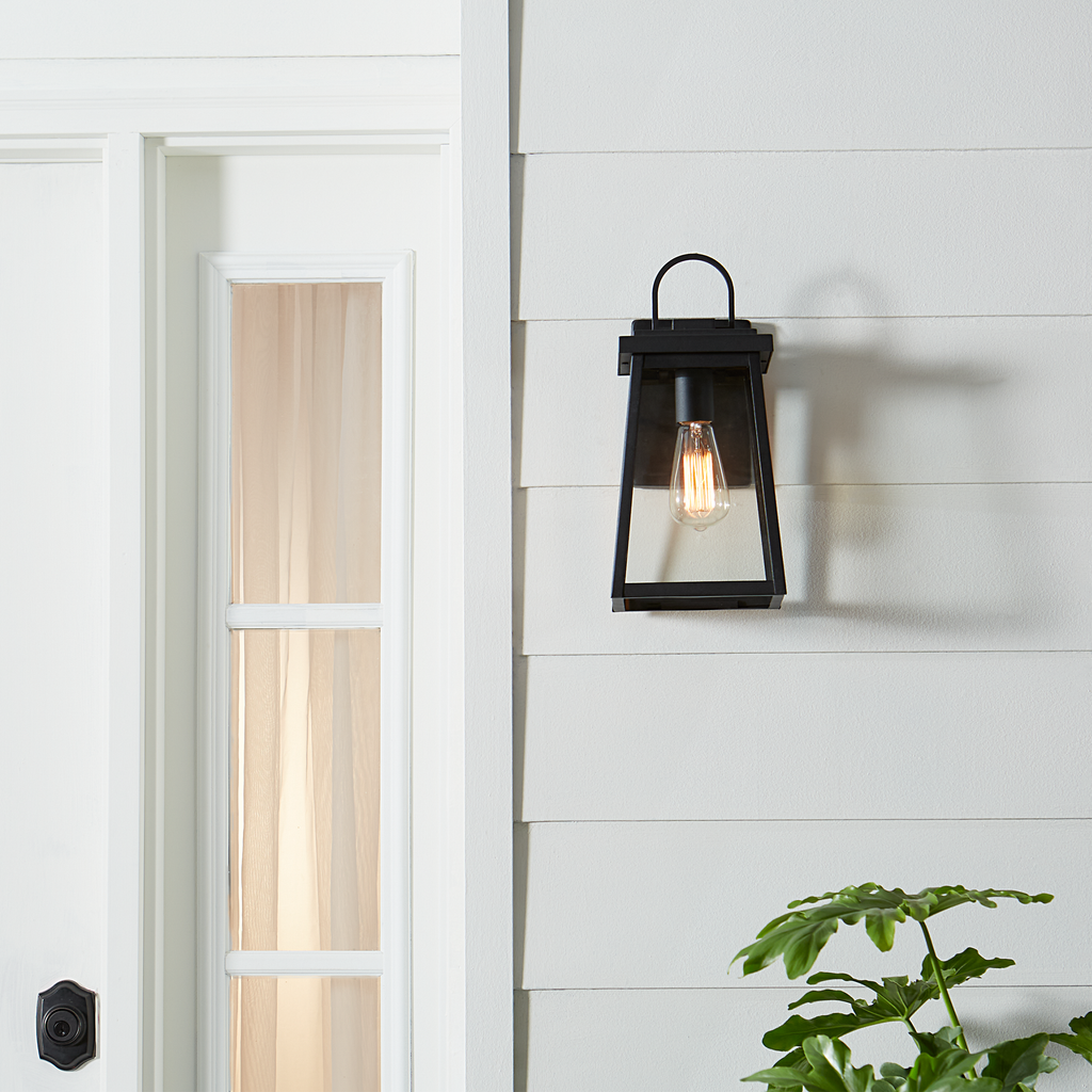 Founders Medium Wall Lantern | Black