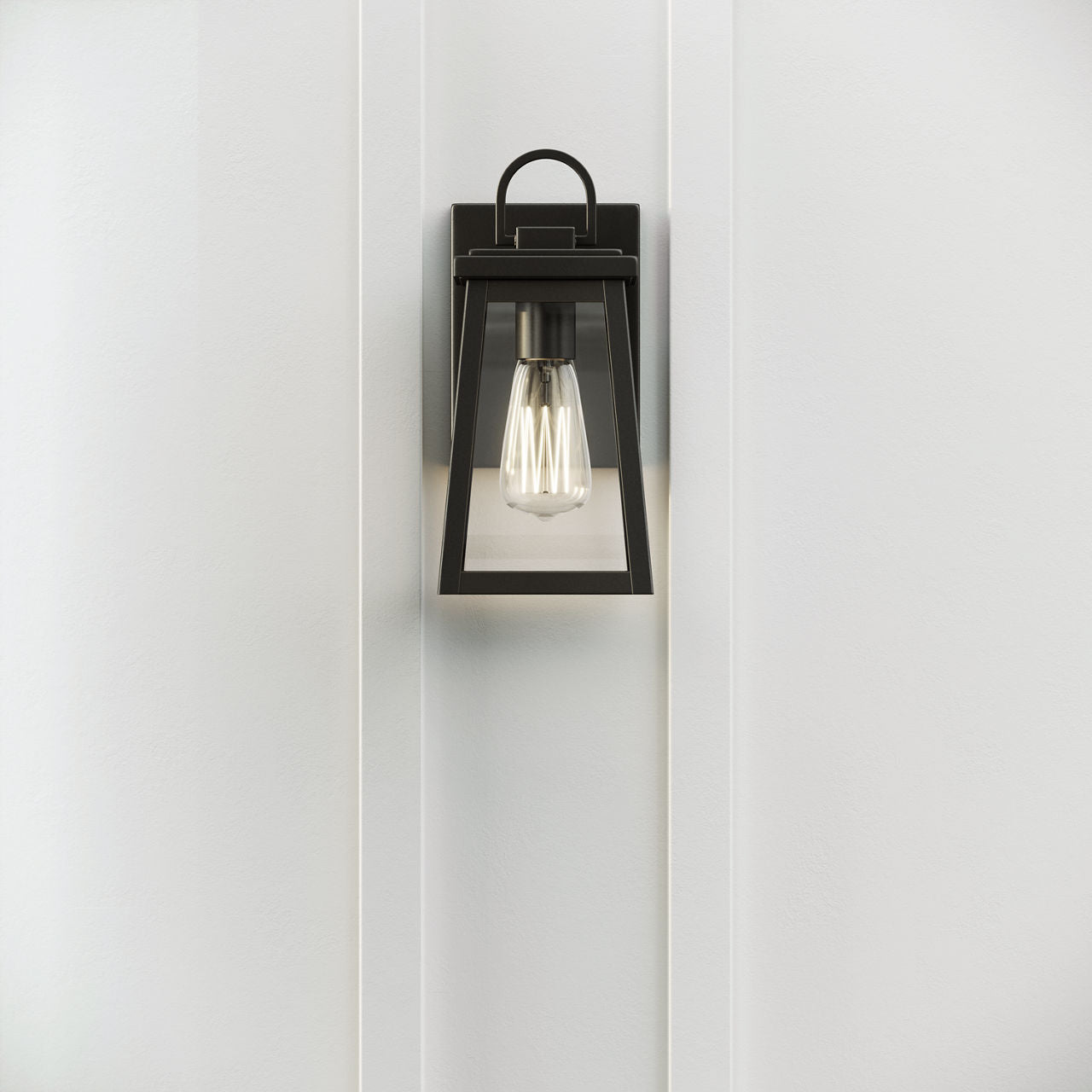 Founders Small Wall Lantern | Black