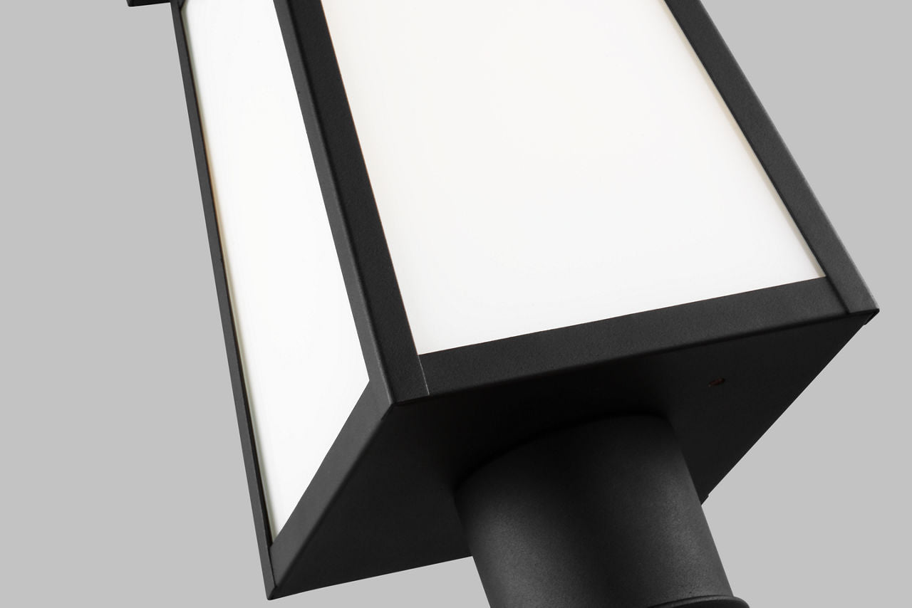 Founders Post Lantern | Black Clear Bulb