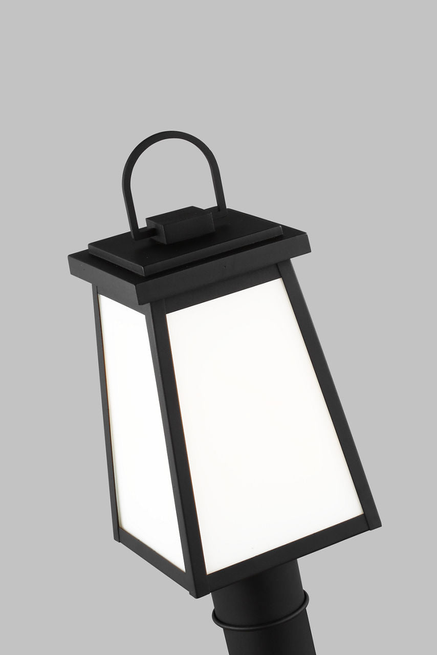 Founders Post Lantern | Black Clear Bulb