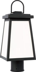 Founders Post Lantern | Black Clear Bulb