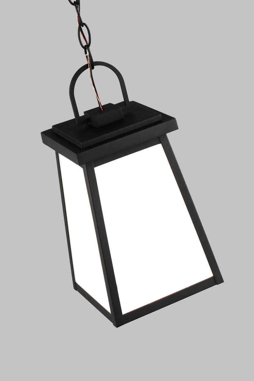 Founders Pendant | Black Clear Bulb