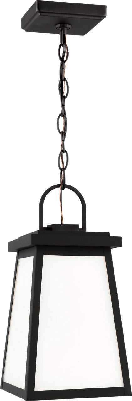 Founders Pendant | Black Clear Bulb