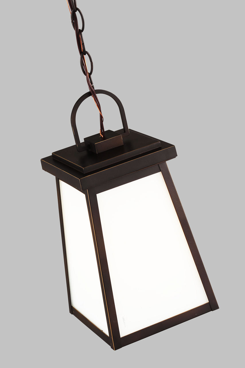 Founders Pendant | Antique Bronze Clear Bulb