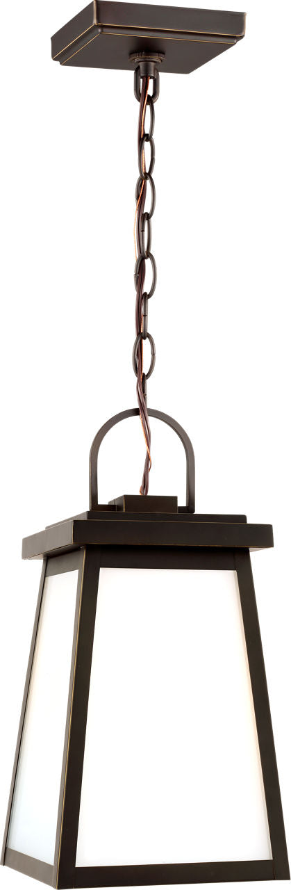 Founders Pendant | Antique Bronze Clear Bulb