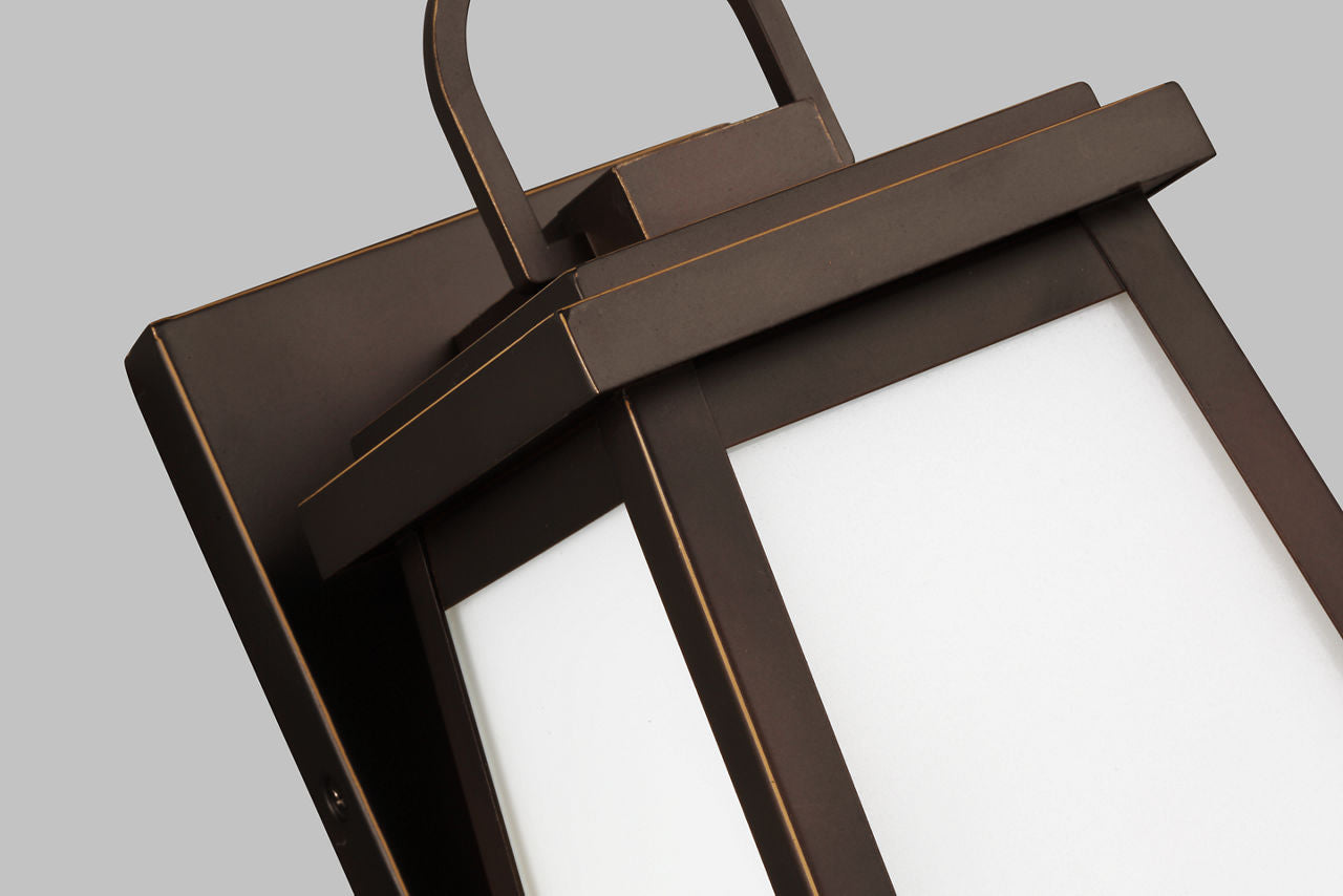 Founders Small Wall Lantern | Antique Bronze