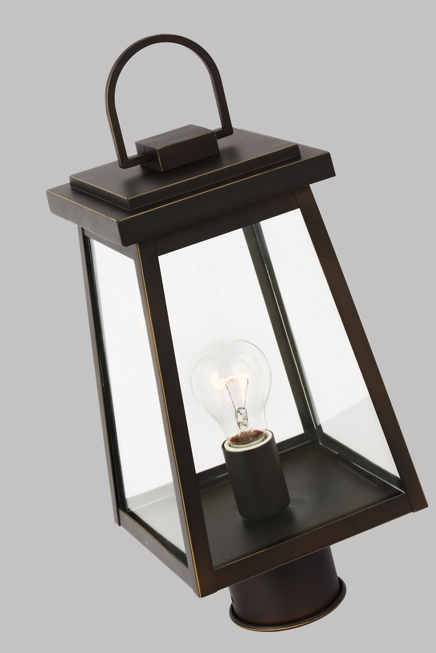 Founders Post Lantern | Antique Bronze