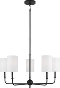Foxdale 5-Light Chandelier | Midnight Black
