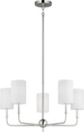 Foxdale 5-Light Chandelier | Brushed Nickel